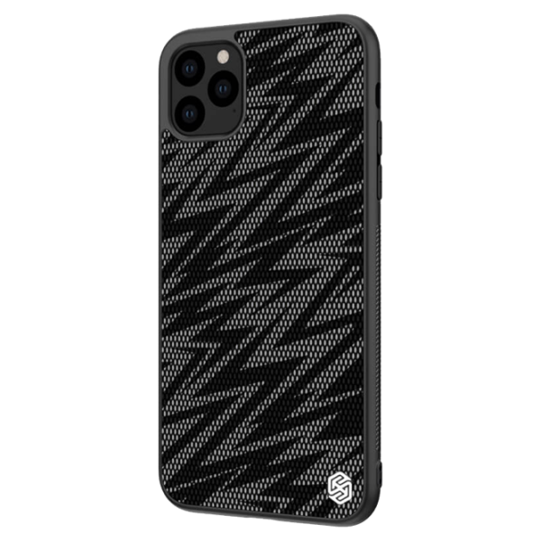 Husă pentru smartphone Apple iPhone 11 Pro Nillkin/ Back/ TPU/ PC/ Silver Black photo 2