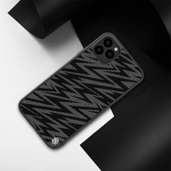 Husă pentru smartphone Apple iPhone 11 Pro Nillkin/ Back/ TPU/ PC/ Silver Black photo 4