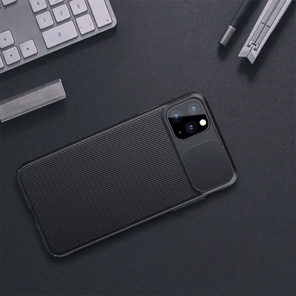 Husă pentru smartphone Apple iPhone 11 Pro Nillkin/ Back/ PC/ Black photo 5