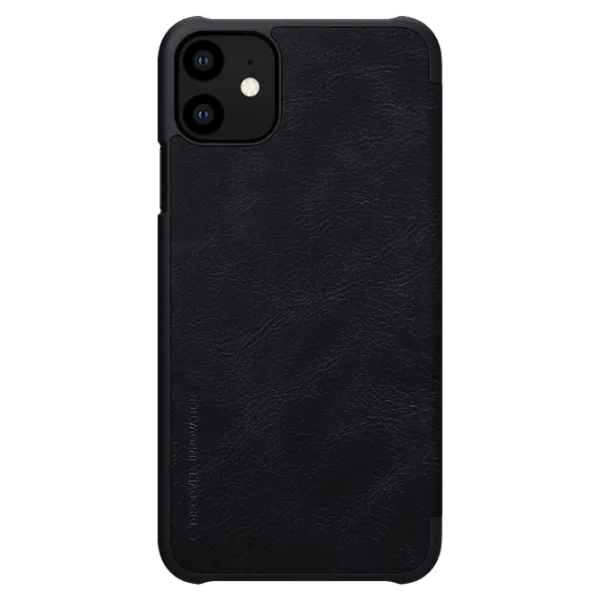 Husa Apple iPhone 11 Nillkin Flip Cover/ Leather/ Black photo 2