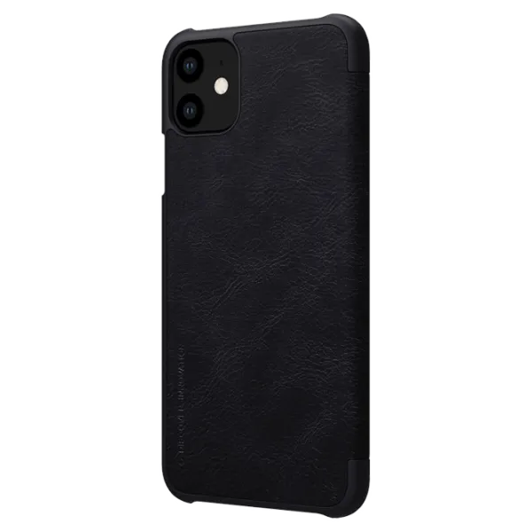 Husa Apple iPhone 11 Nillkin Flip Cover/ Leather/ Black photo 3