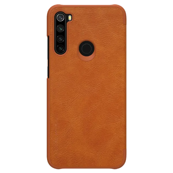 Чехол для смартфона Xiaomi Redmi Note 8 Nillkin/ Flip Cover/ Кожа/ Коричневый photo 3 Чехол для смартфона Xiaomi Redmi Note 8 Nillkin/ Flip Cover/ Кожа/ Коричневый photo 3