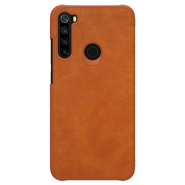 Чехол для смартфона Xiaomi Redmi Note 8 Nillkin/ Flip Cover/ Кожа/ Коричневый photo 3 Чехол для смартфона Xiaomi Redmi Note 8 Nillkin/ Flip Cover/ Кожа/ Коричневый photo 3