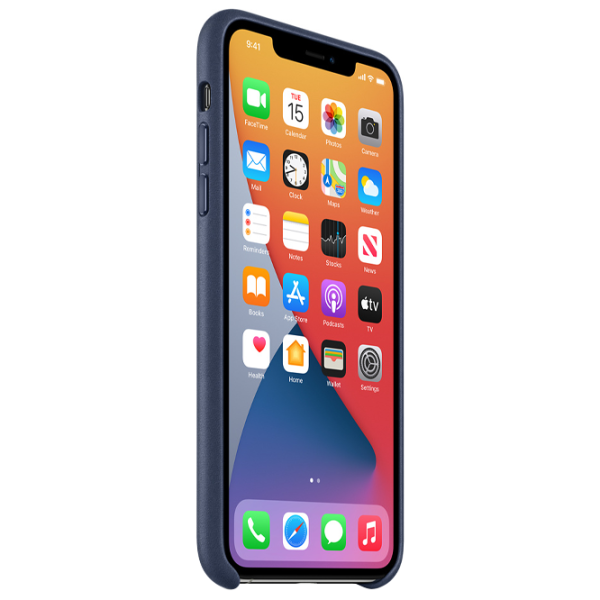 Husă pentru smartphone Apple iPhone 11 Pro Apple/ Back/ Piele/ Midnight Blue photo 3 Husă pentru smartphone Apple iPhone 11 Pro Apple/ Back/ Piele/ Midnight Blue photo 3