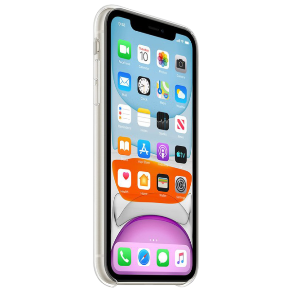 Husă pentru smartphone Apple iPhone 11 Apple/ Back/ TPU/ Transparent photo 3 Husă pentru smartphone Apple iPhone 11 Apple/ Back/ TPU/ Transparent photo 3