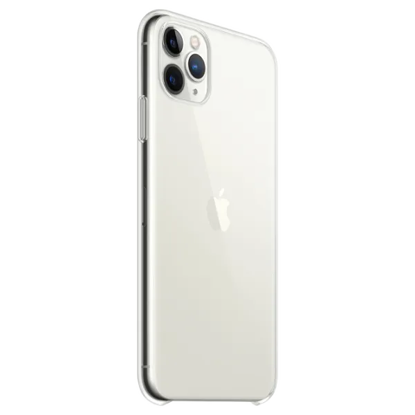 Чехол для смартфона Apple iPhone 11 Pro Max Apple/ Back/ TPU/ Прозрачный photo 2 Чехол для смартфона Apple iPhone 11 Pro Max Apple/ Back/ TPU/ Прозрачный photo 2