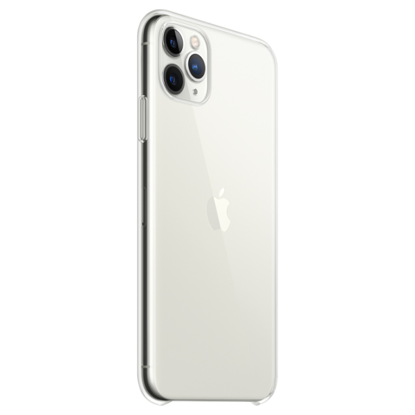 Чехол для смартфона Apple iPhone 11 Pro Max Apple/ Back/ TPU/ Прозрачный photo 2 Чехол для смартфона Apple iPhone 11 Pro Max Apple/ Back/ TPU/ Прозрачный photo 2