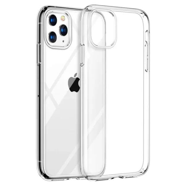 Чехол для смартфона Apple iPhone 11 Pro Max Apple/ Back/ TPU/ Прозрачный photo 4 Чехол для смартфона Apple iPhone 11 Pro Max Apple/ Back/ TPU/ Прозрачный photo 4