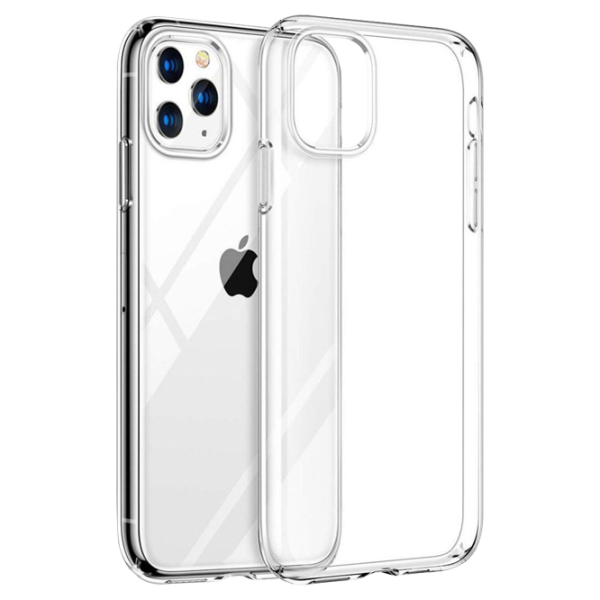Чехол для смартфона Apple iPhone 11 Pro Max Apple/ Back/ TPU/ Прозрачный photo 4 Чехол для смартфона Apple iPhone 11 Pro Max Apple/ Back/ TPU/ Прозрачный photo 4
