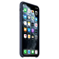 Husă pentru smartphone Apple iPhone 11 Pro Max Apple/ Back/ Piele/ Midnight Blue photo 2