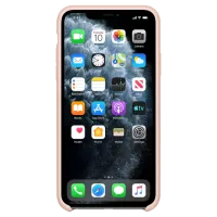 Чехол для смартфона Apple iPhone 11 Pro Max Apple/ Back/ TPU/ Sand Розовый photo 3