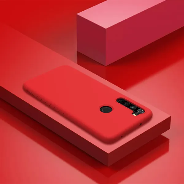 Husă pentru smartphone Xiaomi Redmi Note 8/ Note 8 2021 Nillkin/ Back/ TPU/ Red photo 5 Husă pentru smartphone Xiaomi Redmi Note 8/ Note 8 2021 Nillkin/ Back/ TPU/ Red photo 5
