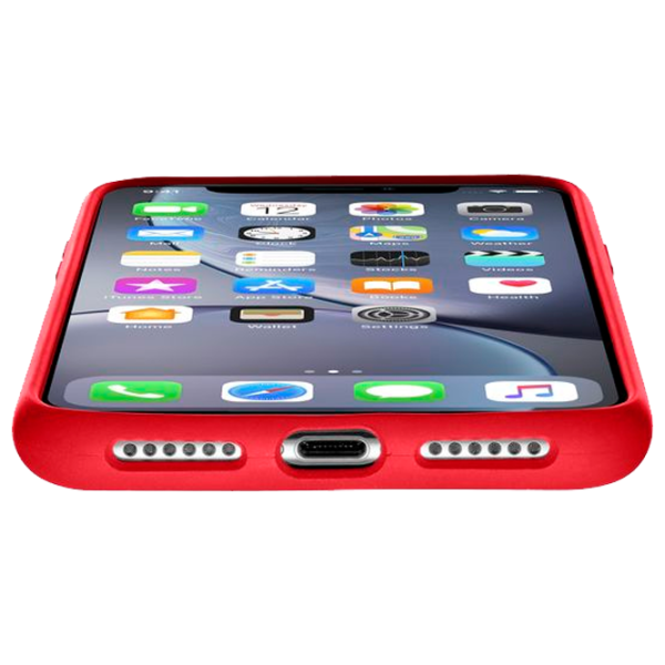 Husa Apple iPhone XR Cellularline Back/ TPU/ Red photo 2