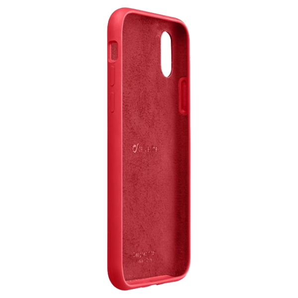 Husa Apple iPhone XR Cellularline Back/ TPU/ Red photo 3