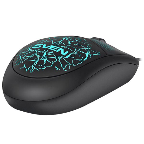 Mouse Sven RX-70 USB/ Black photo 3