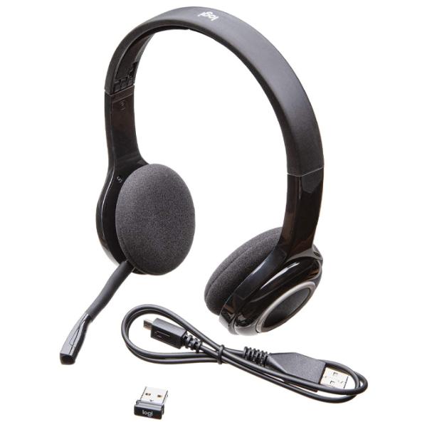 Căști Logitech H600 Bluetooth Black Fără fir/ Personal photo 6 Căști Logitech H600 Bluetooth Black Fără fir/ Personal photo 6