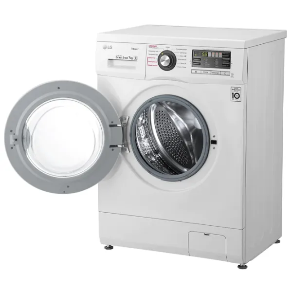 Стиральная машина LG F1296HDS1 Direct Drive/Steam/6 Motion DD/7 кг/Белый photo 7