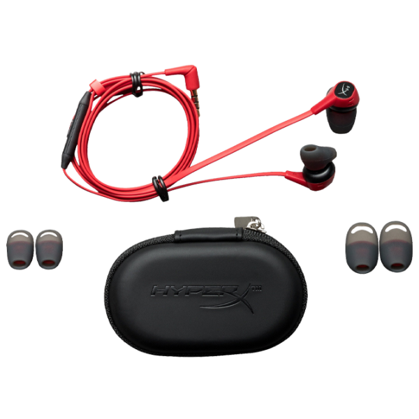 Наушники HyperX Cloud Earbuds Черный Красный Проводная/ Игровой photo 4