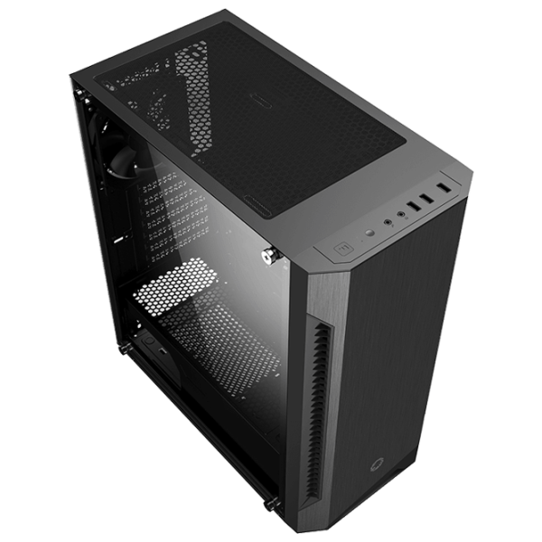 Корпус Gamemax Fortress TG Mid Tower / Черный photo 5