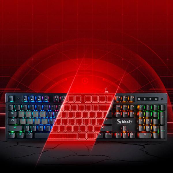 Tastatură A4Tech Bloody B500N Cu fir/ Black photo 3