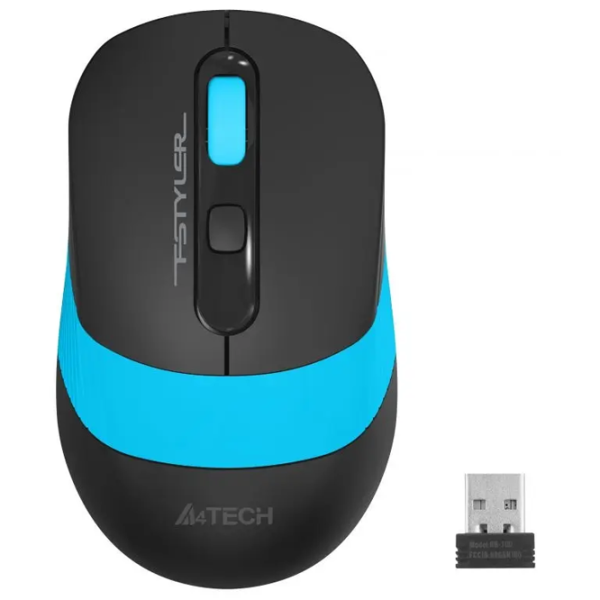Mouse A4Tech FG10 USB/ Blue photo 2