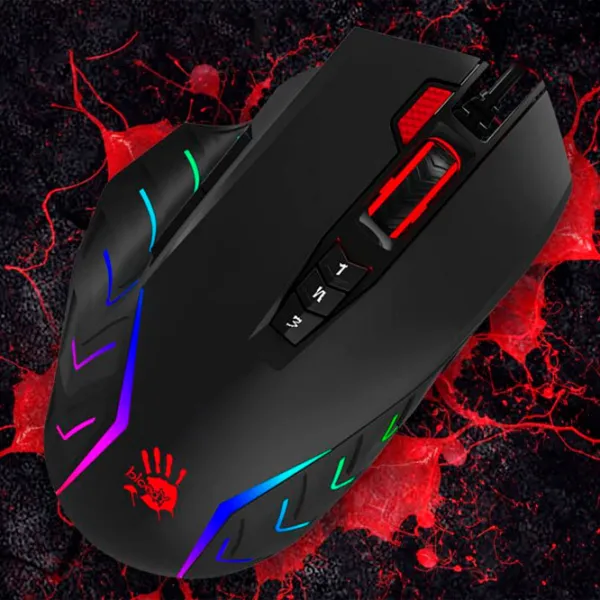 Мышь A4Tech J95 USB/ Черный photo 4