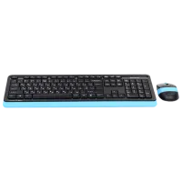 Клавиатура A4Tech F1010 Проводная/ Синий photo 2