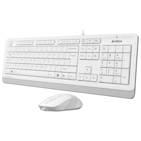 Set A4Tech FG1010 Fără fir / White photo 2