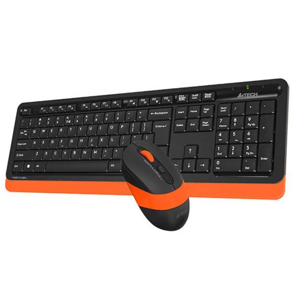 Tastatura & Mouse A4Tech FG1010 Fără fir / Orange photo 4