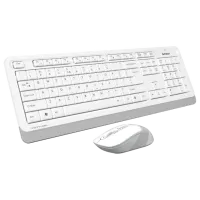 Tastatura & Mouse A4Tech FG1010 Fără fir / White photo 2