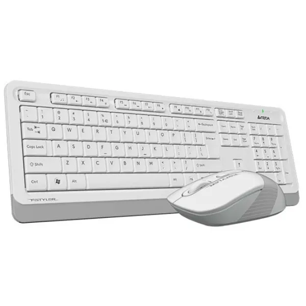 Клавиатура и Мышь A4Tech FG1010 Беспроводные / Белый photo 3