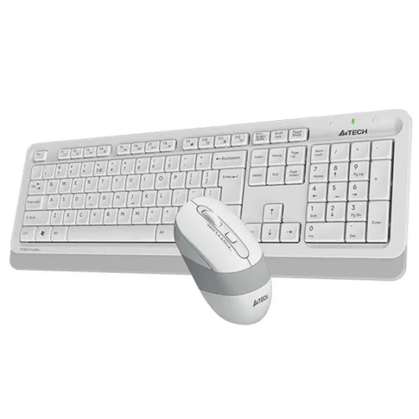 Клавиатура и Мышь A4Tech FG1010 Беспроводные / Белый photo 4