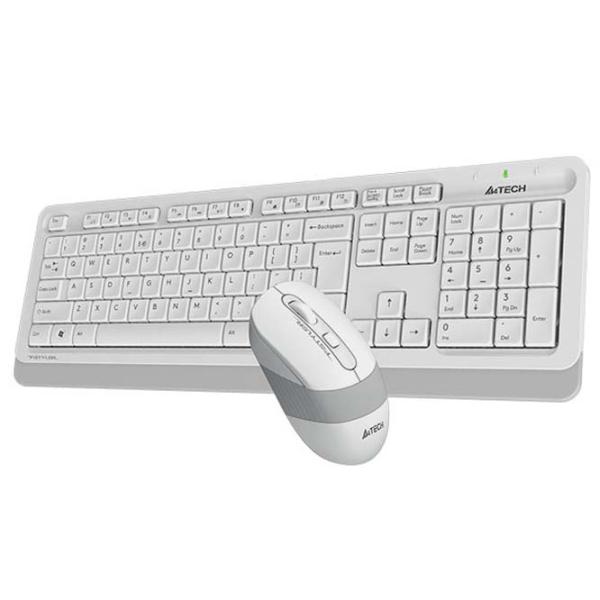 Клавиатура и Мышь A4Tech FG1010 Беспроводные / Белый photo 4