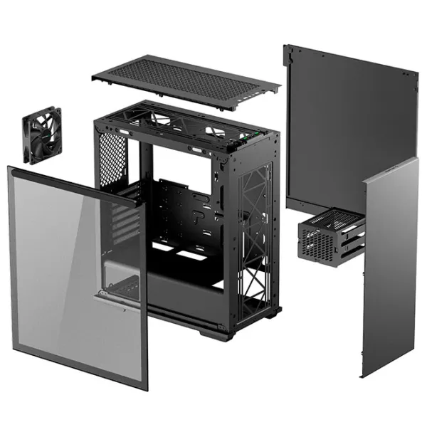 Корпус Deepcool MACUBE 310P BK Mid Tower / Черный photo 12