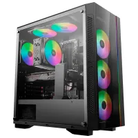 Carcasă Deepcool Matrexx 55 V3 ADD-RGB 3F Mid Tower / Black photo 11