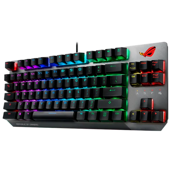 Tastatură Asus ROG Strix Scope TKL Cu fir/ Black photo 4 Tastatură Asus ROG Strix Scope TKL Cu fir/ Black photo 4