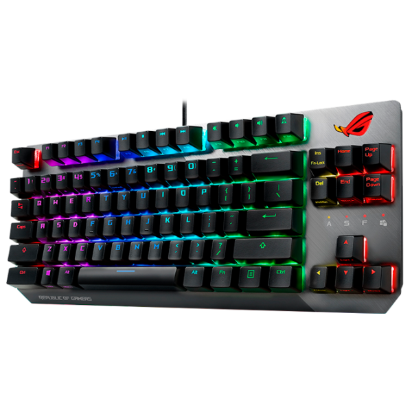 Tastatură Asus ROG Strix Scope TKL Cu fir/ Black photo 4 Tastatură Asus ROG Strix Scope TKL Cu fir/ Black photo 4