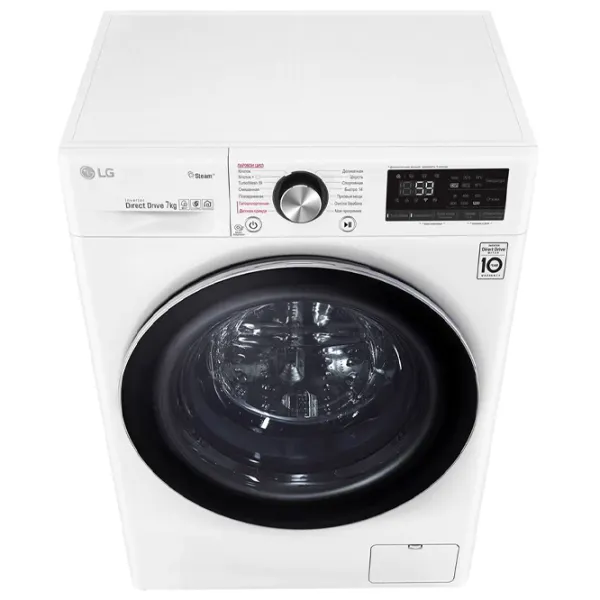 Mașină de spălat LG F2V9HS9W Direct Drive/AI DD/Steam/TurboWash/7 kg/White photo 6