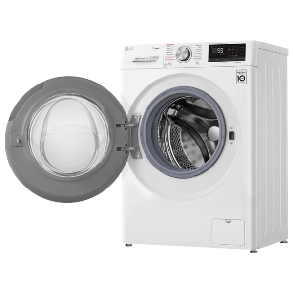 Mașină de spălat LG F2V9HS9W Direct Drive/AI DD/Steam/TurboWash/7 kg/White photo 7