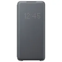 Чехол для смартфона Samsung Galaxy S20+ Samsung/ LED Flip Wallet/ PU/ Серый photo 2
