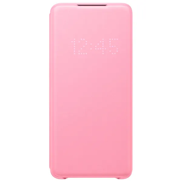 Чехол для смартфона Samsung Galaxy S20+ Samsung/ LED Flip Wallet/ PU/ Розовый photo 2
