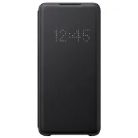 Чехол для смартфона Samsung Galaxy S20+ Samsung/ LED Flip Wallet/ PU/ Черный photo 2