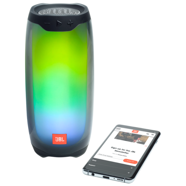 Портативная колонка JBL Pulse 4 20 Вт/ Черный photo 4 Портативная колонка JBL Pulse 4 20 Вт/ Черный photo 4