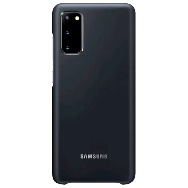 Чехол для смартфона Samsung Galaxy S20 Samsung/ Led Cover/ PU/ Черный photo 2