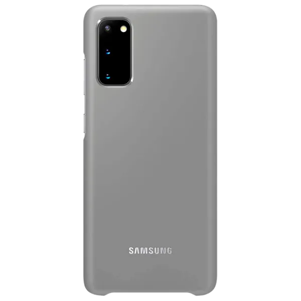 Чехол для смартфона Samsung Galaxy S20 Samsung/ Led Cover/ Силикон/ Серый photo 2