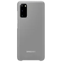 Чехол для смартфона Samsung Galaxy S20 Samsung/ Led Cover/ Силикон/ Серый photo 2