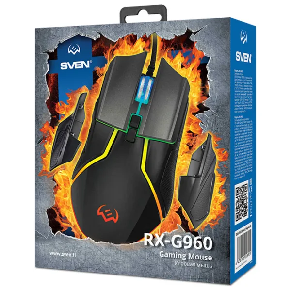 Мышь Sven RX-G960 USB/ Черный photo 7