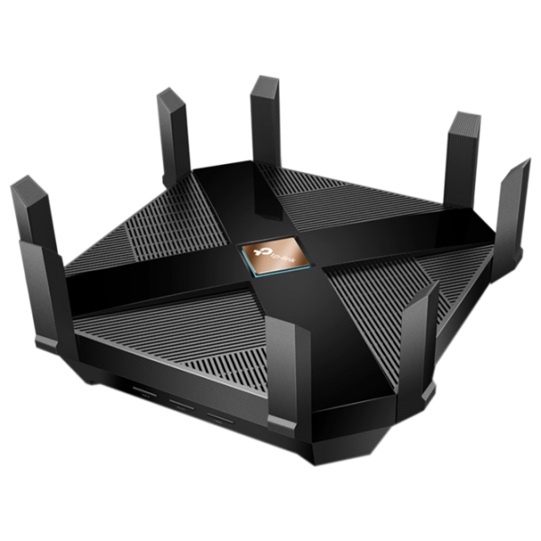 Wi-Fi Router TP-Link Archer AX6000 1148 Mbit/ s/ 4804 Mbit/ s/ Black photo 3 Wi-Fi Router TP-Link Archer AX6000 1148 Mbit/ s/ 4804 Mbit/ s/ Black photo 3