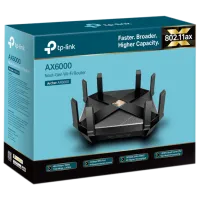 Wi-Fi Роутер TP-Link Archer AX6000 1148 Мбит/ с/ 4804 Мбит/ с/ Черный photo 4