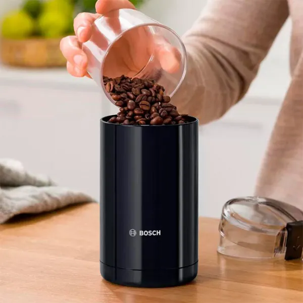 Râșniță de cafea Bosch TSM6A013B Cuțit rotativ/ 75 g/ Black photo 5